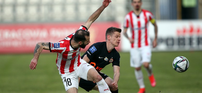 Cracovia nadal bez zwycięstwa. Kapitalny gol Patryka Szysza