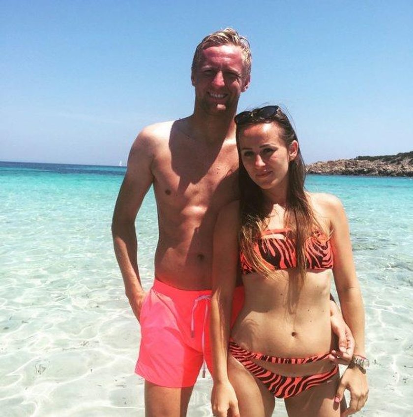 Kamil Glik i Marta Glik