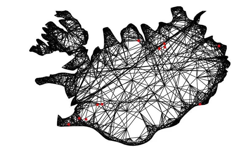 Dźwiękowa mapa Islandii stworzona przez Polkę, fot. noisefromiceland.com