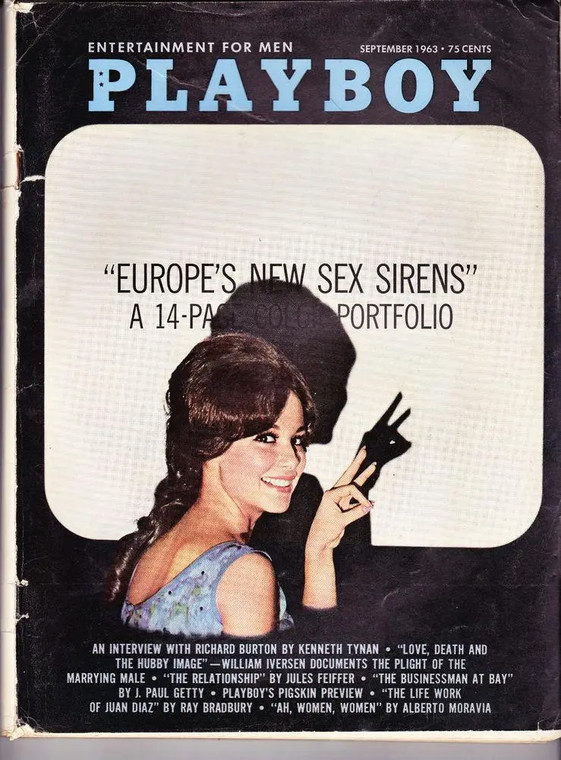 Victoria Valentino na okładce "Playboya" z września 1963 r.
