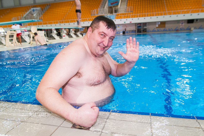 Adam Kraśko w Celebrity Splash