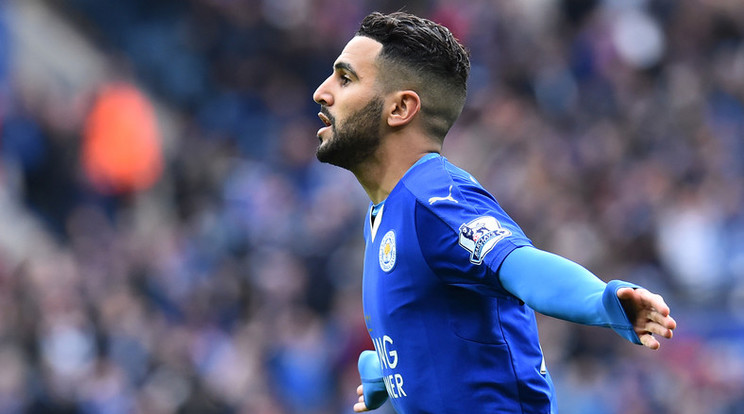 Riyad Mahrez /Fotó: AFP