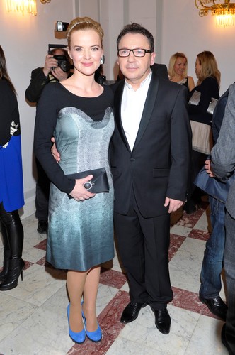 Monika Richardson i Zbigniew Zamachowski na gali Orły 2013