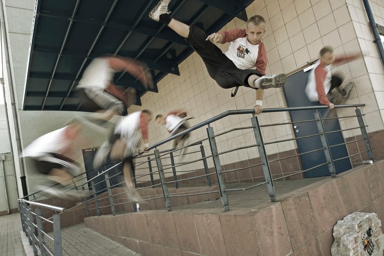 City Rage czyli swobodne dokazywanie na miejskich poręczach