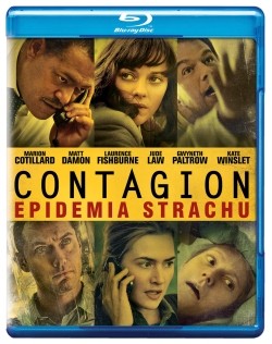 "Contagion – epidemia strachu" - okładka Blu-ray