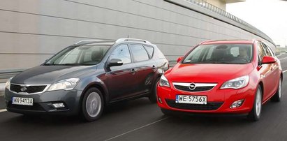 Kia cee'd SW kontra Opel Astra Sports Tourer: czy koreańskie kombi może być lepsze od niemieckiego?