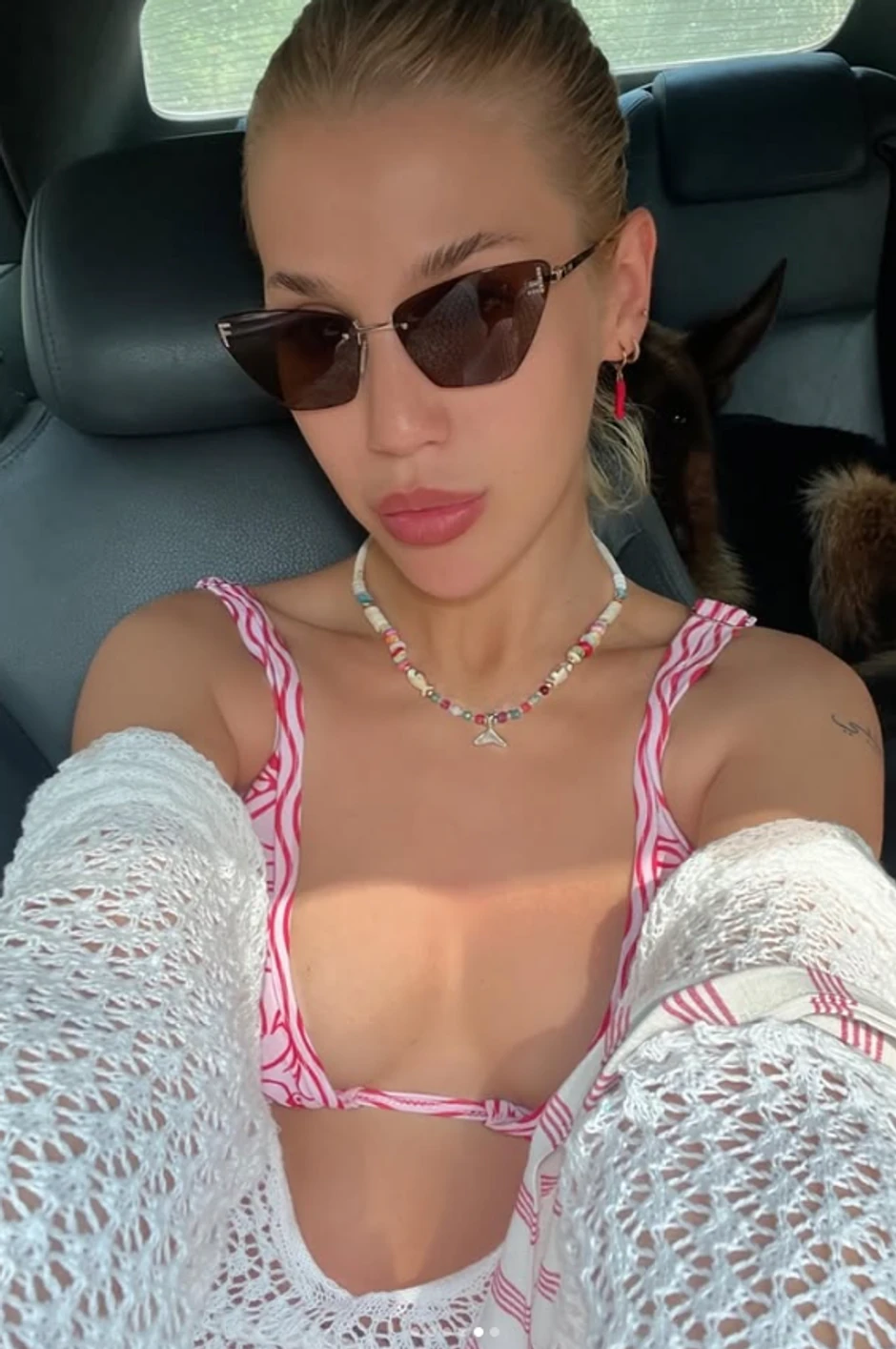 Isidora Mijanović na odmoru