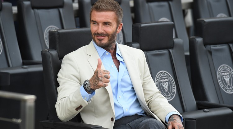 Sokan megbotránkoztak David Beckham tettén. Fotó: Northfoto