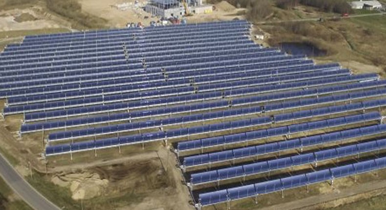 Niger mega solar power plant