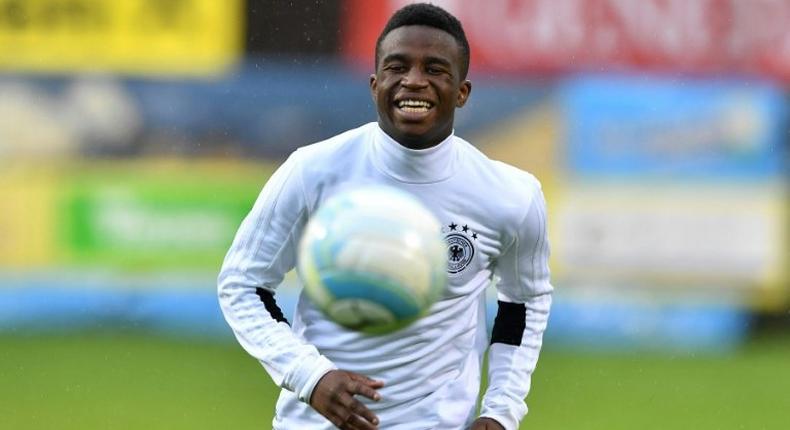 Youssoufa Moukoko, 14, is one of the hottest talents in German youth football and the Under-16 international has already scored 22 goals in just 12 games so far this season for Borussia Dortmund's Under-17 side.