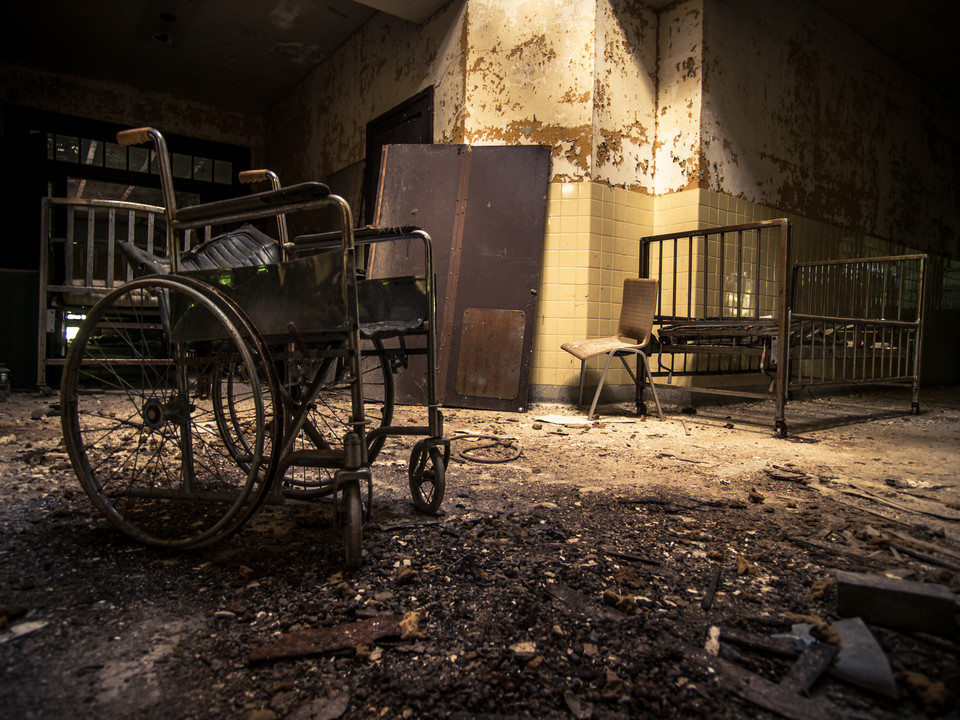 Opuszczony szpital psychiatryczny w Maryland