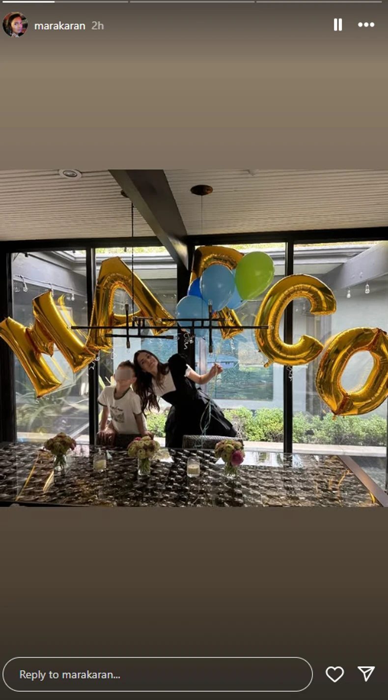 Sin Marije Karan proslavio rođendan