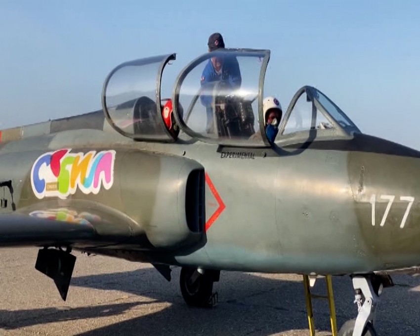 Galeb G2, sportski aerodrom Ečka 