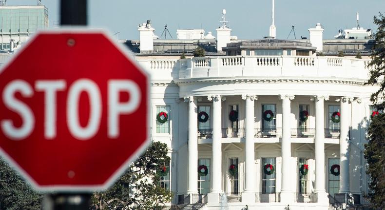 government shutdown white house