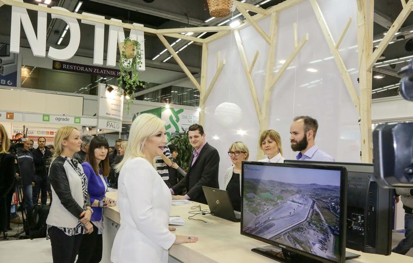 Ministarka Zorana Mihajlović na Sajmu građevinarstva