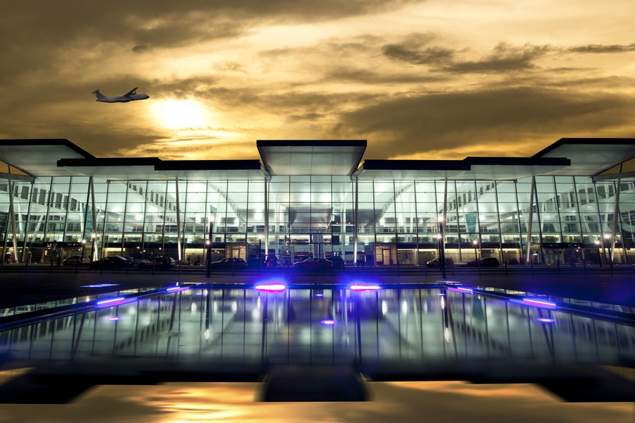 Wrocław, lotnisko - nowy terminal