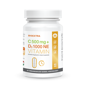 Bioextra C 500mg + D3 1000ne Vitamin 60db (1)