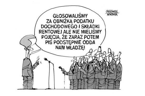 PiS podstępnie oddał władzę