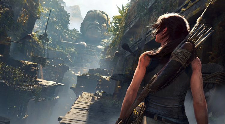 Pillanatkép a Tomb Raider játékokból