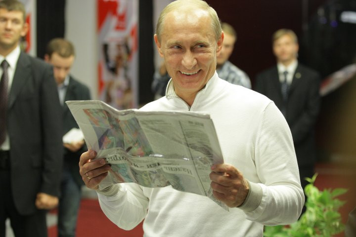 Wszystkie twarze "cara Rosji XXI wieku"