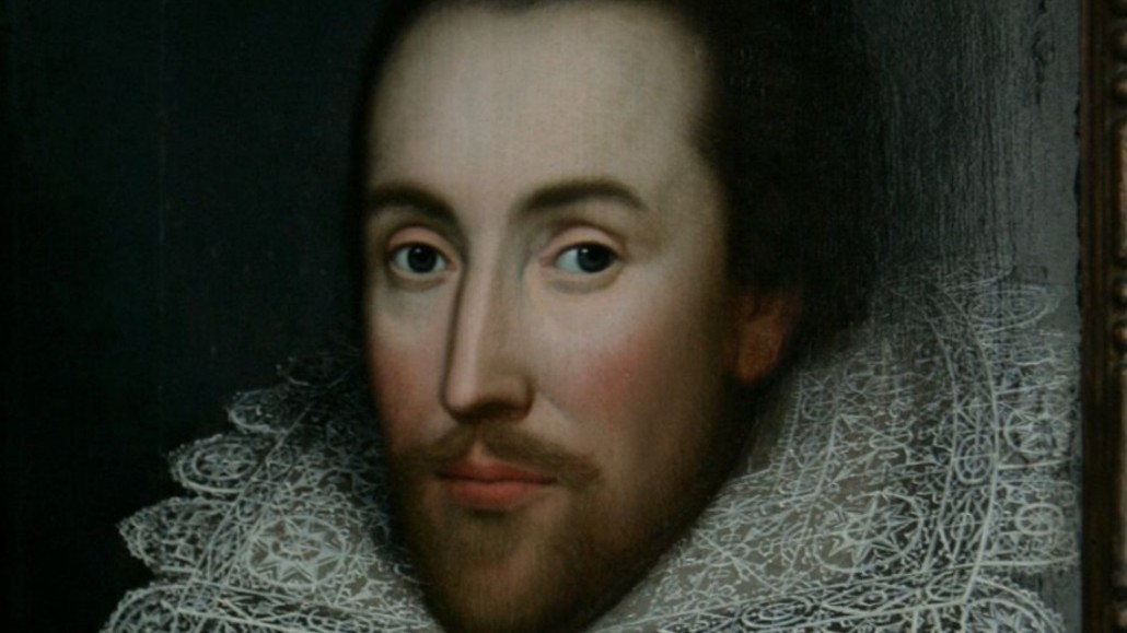 Anglický dramatik a básnik William Shakespeare.