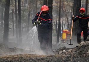 Požar u šumi Fontenblo, 14. jula