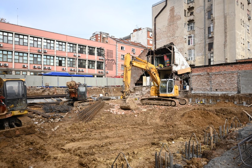 Zatvoreno gradilište na Vračaru