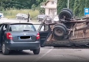 Saobraćajna nesreća u Gadžinom Hanu