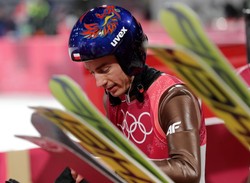 Kamil Stoch: Na temat skakania w taką pogodę i postawy sędziów nie będę się wypowiadał