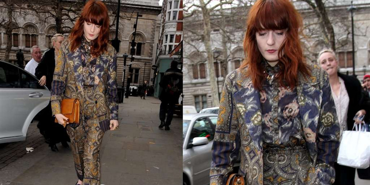 Florence Welch wpadka modowa