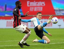 Asysta Zielińskiego otworzyła Napoli drogę do zwycięstwa w Mediolanie