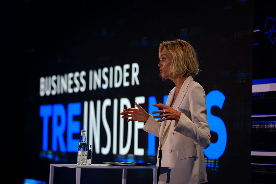 Anja Rubik na konferencji Business Insider INSIDE TRENDS