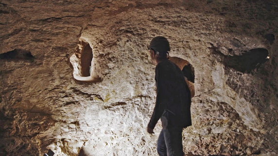Kompleks tuneli i jaskiń, w którym Żydzi ukrywali się przed Rzymianami