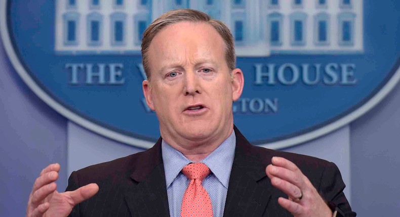 Sean Spicer.