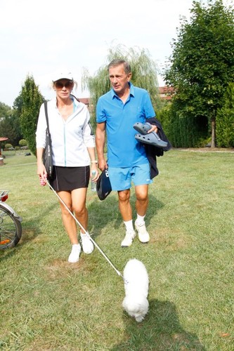 Beata Ścibakówna i Jan Englert