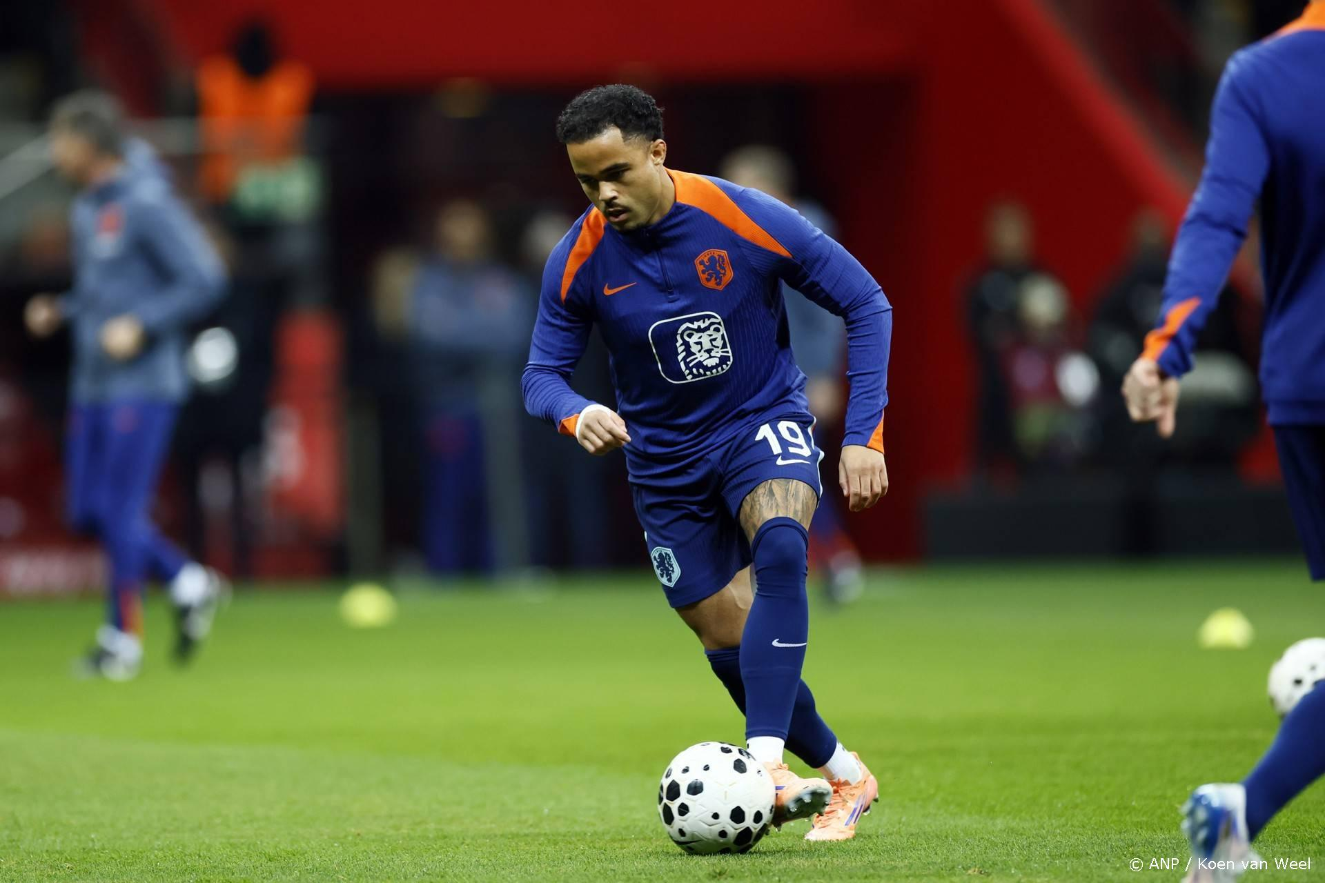 Vierde uitval van Oranje: Kluivert af voor het cruciale WK-duel