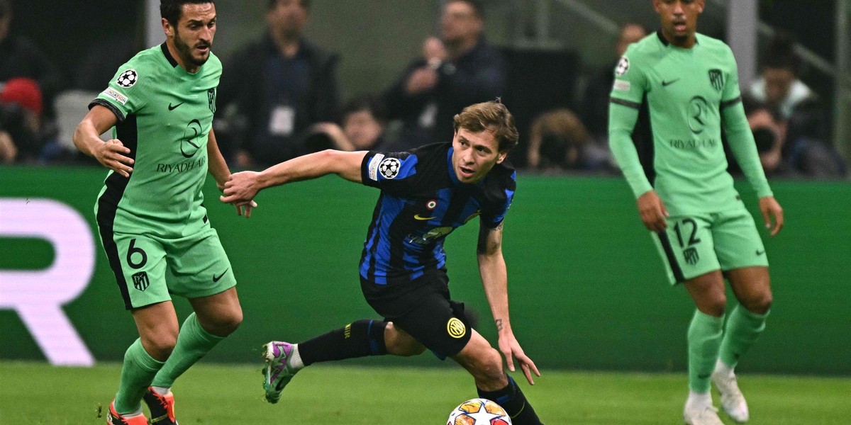 Nicolo Barella był jednym z najlepszych piłkarzy Interu w starciu z Atletico Madryt. 