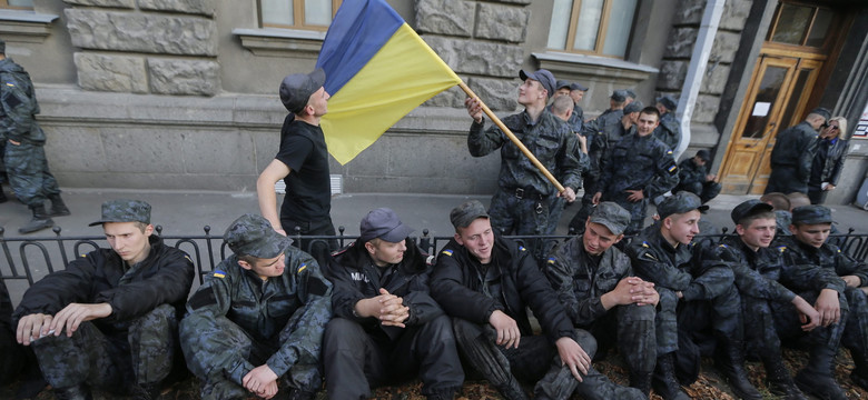 Ukraińscy żołnierze protestują. "Nie da się przeżyć za 40 złotych"