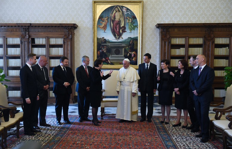 Papież Franciszek przyjął premier Ewę Kopacz w Watykanie