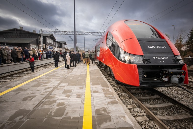 Dworzec kolejowy w Ciechocinku