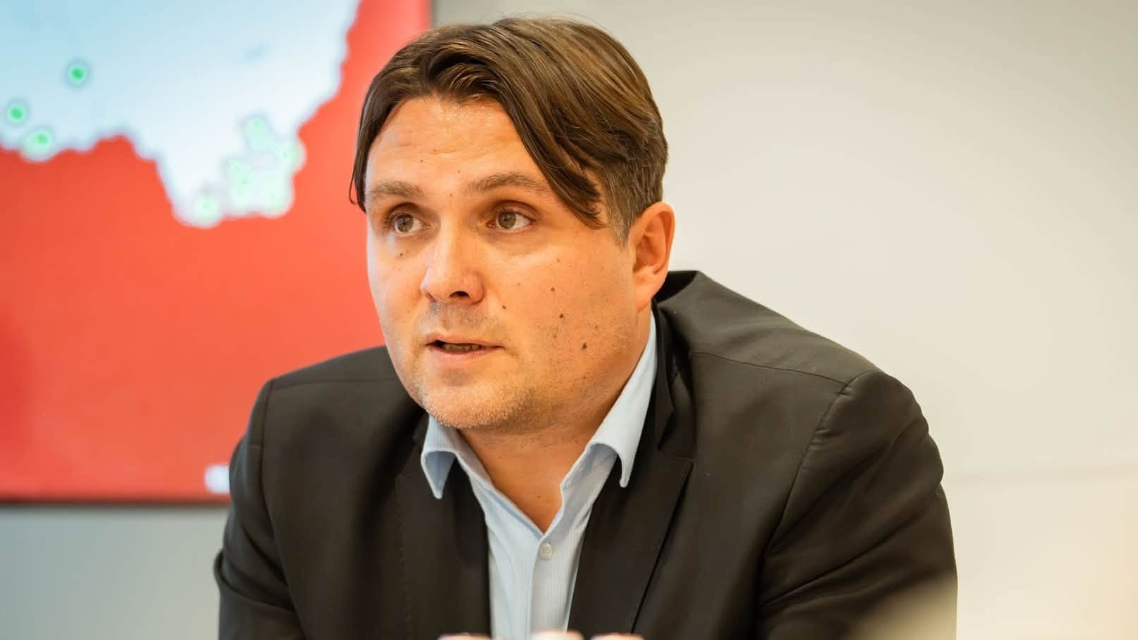 Predseda Maďarskej aliancie László Gubík.