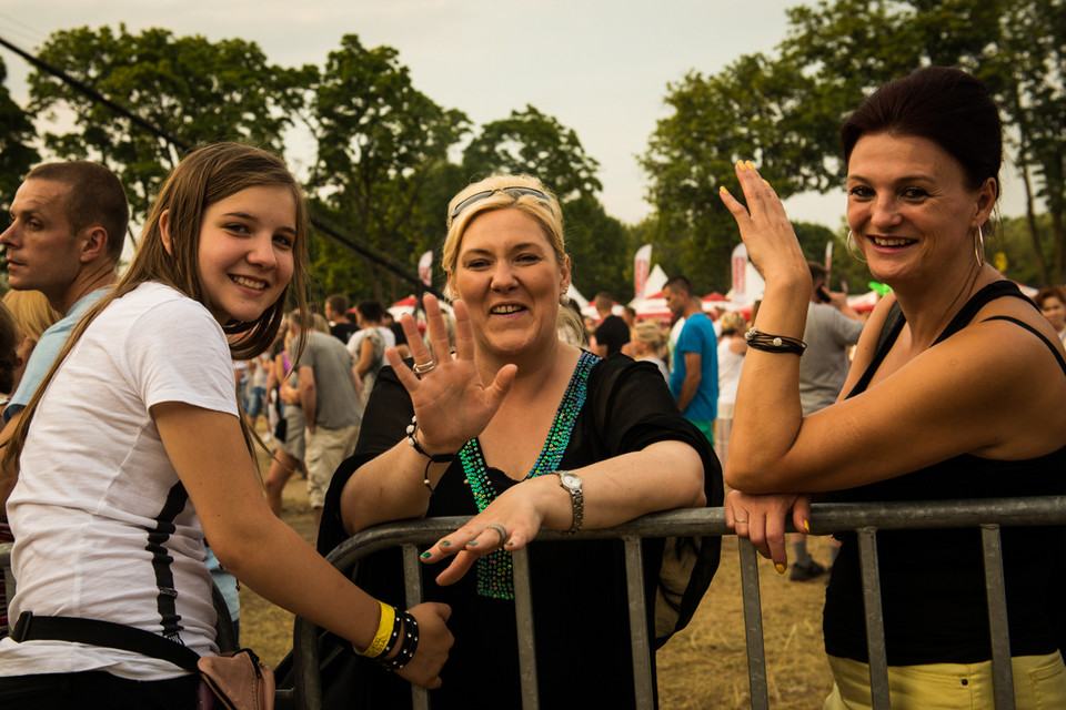 Ostróda 2014: 19. Ogólnopolski Festiwal Muzyki Tanecznej - publiczność