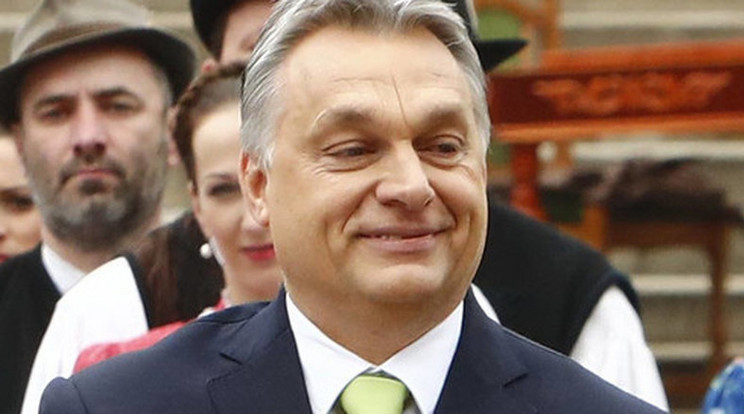 Orbán Viktor húsvétkor elemében van /Fotó:Fuszek Gábor