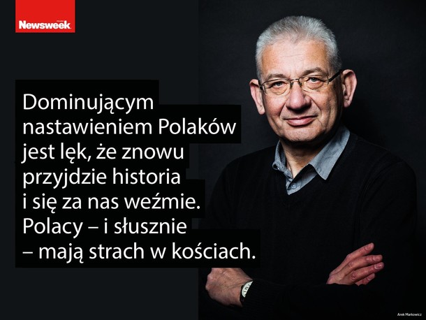 Ludwik Dorn. Wywiad Renaty Grochal w Newsweeku 