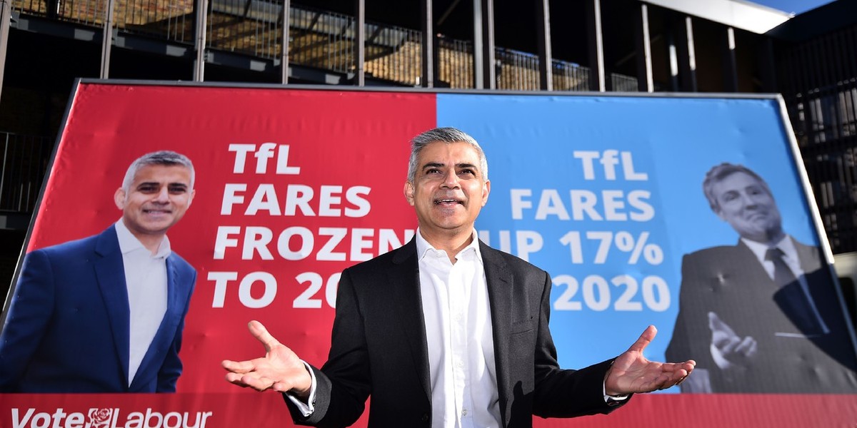 Sadiq Khan, burmistrz Londynu