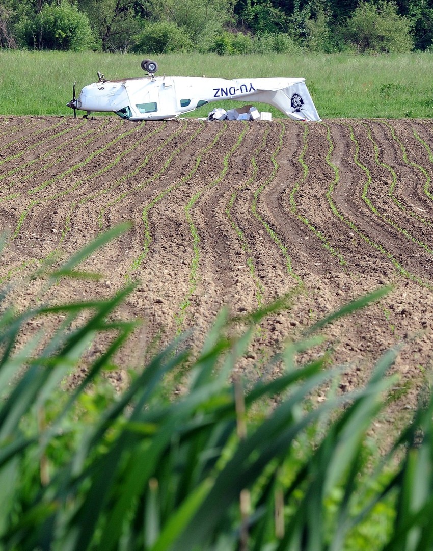 Pad aviona kod Požege