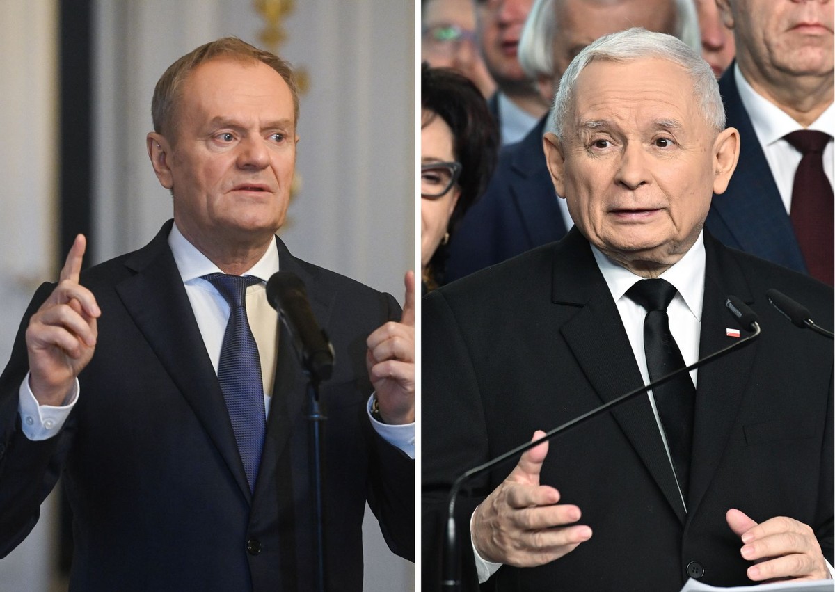 Donald Tusk, Jarosław Kaczyński