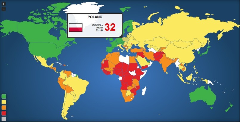 Ranking Legatum