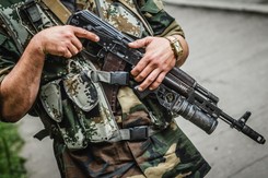 'Są dowody na udział rosyjskich najemników w konflikcie w Donbasie'. Szef SBU o 'grupie Wagnera'