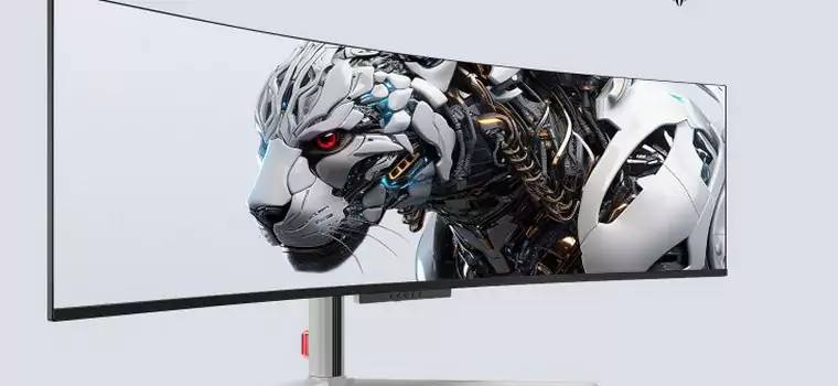 To potężny, 49-calowy monitor do gier. Odświeżanie nawet 240 Hz